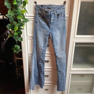 American Eagle Ne(x)t Level Stretch Festival Flare High Rise Jeans